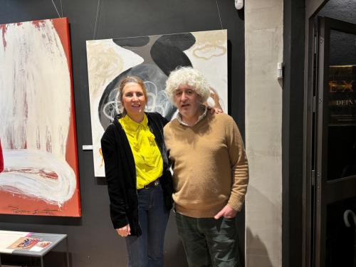 Teresa Peña y David Panea